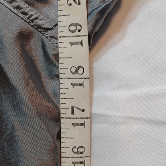 Actology Metallic Gray Hooded Jacket NWT Dillard's XL - Picture 7 of 11